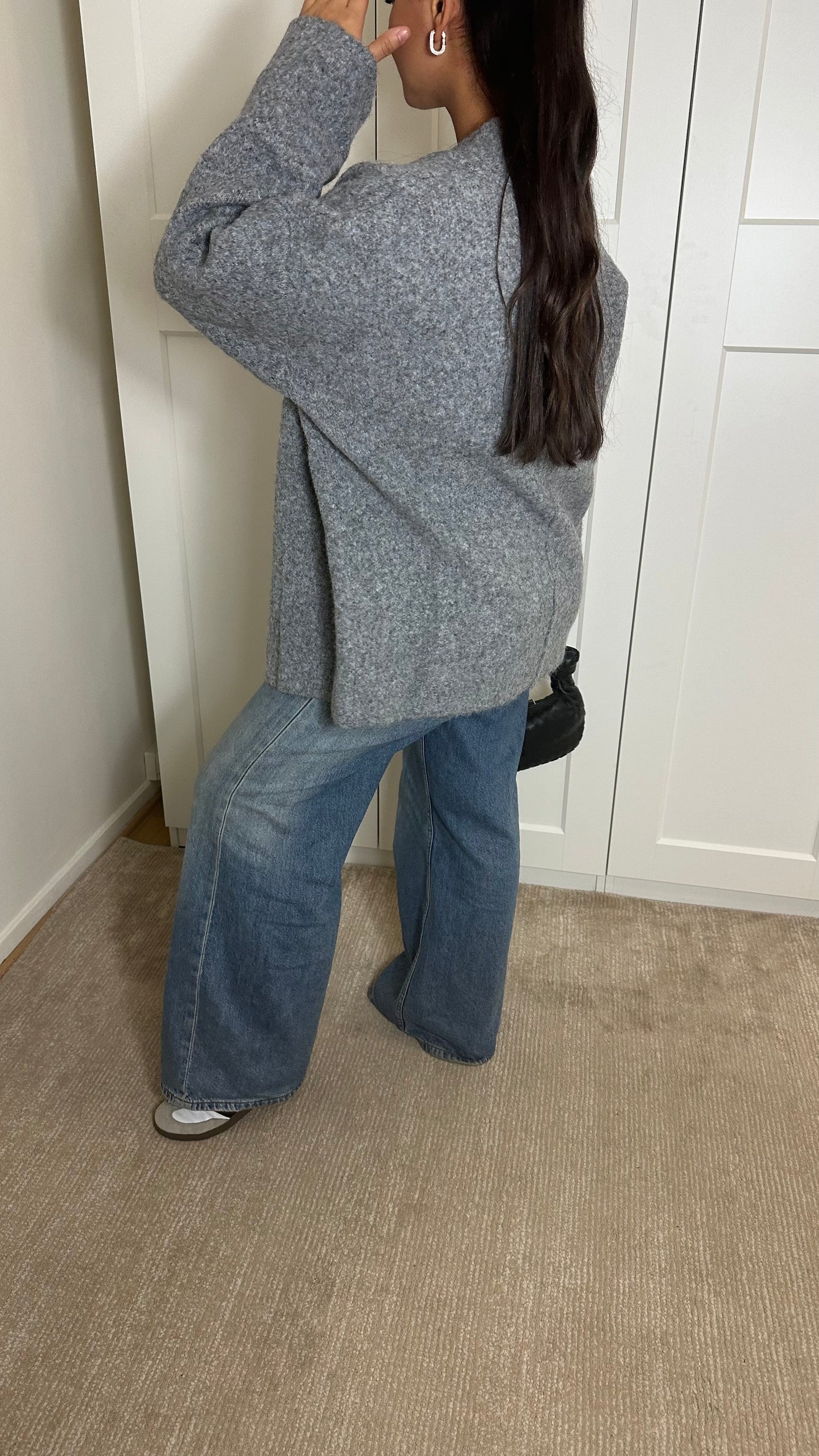 Cardigan Gris