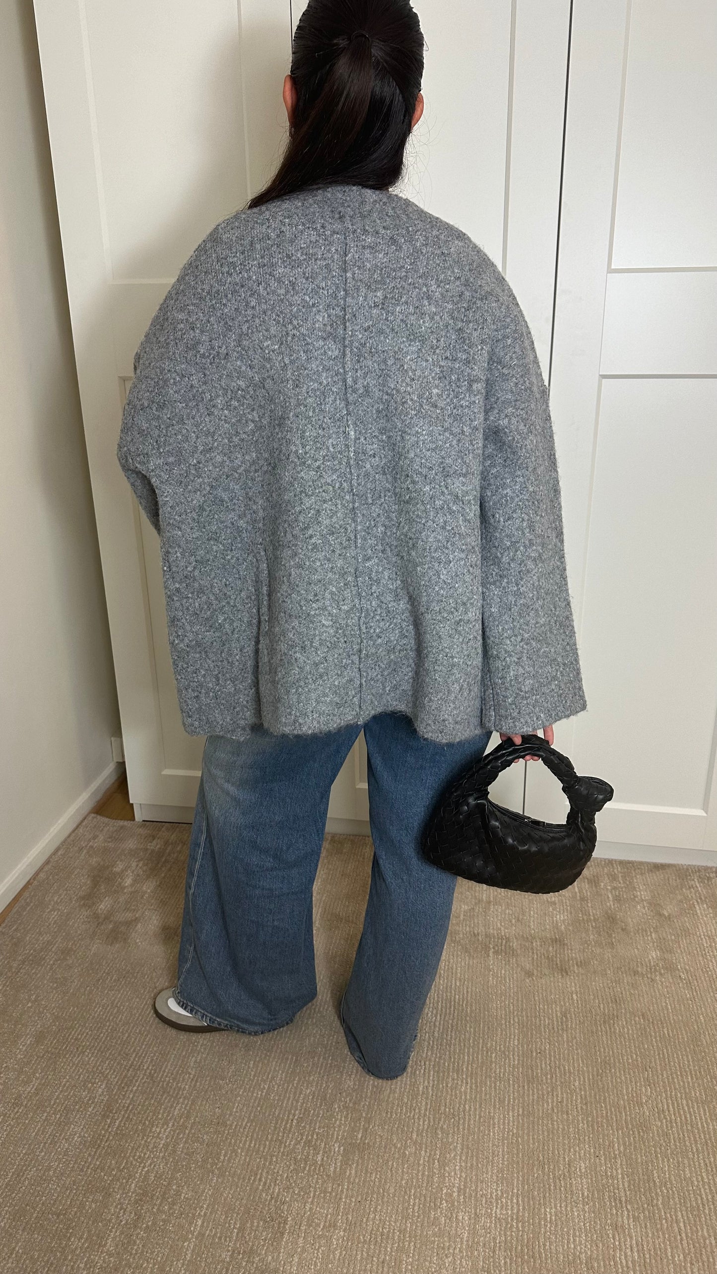 Cardigan Gris