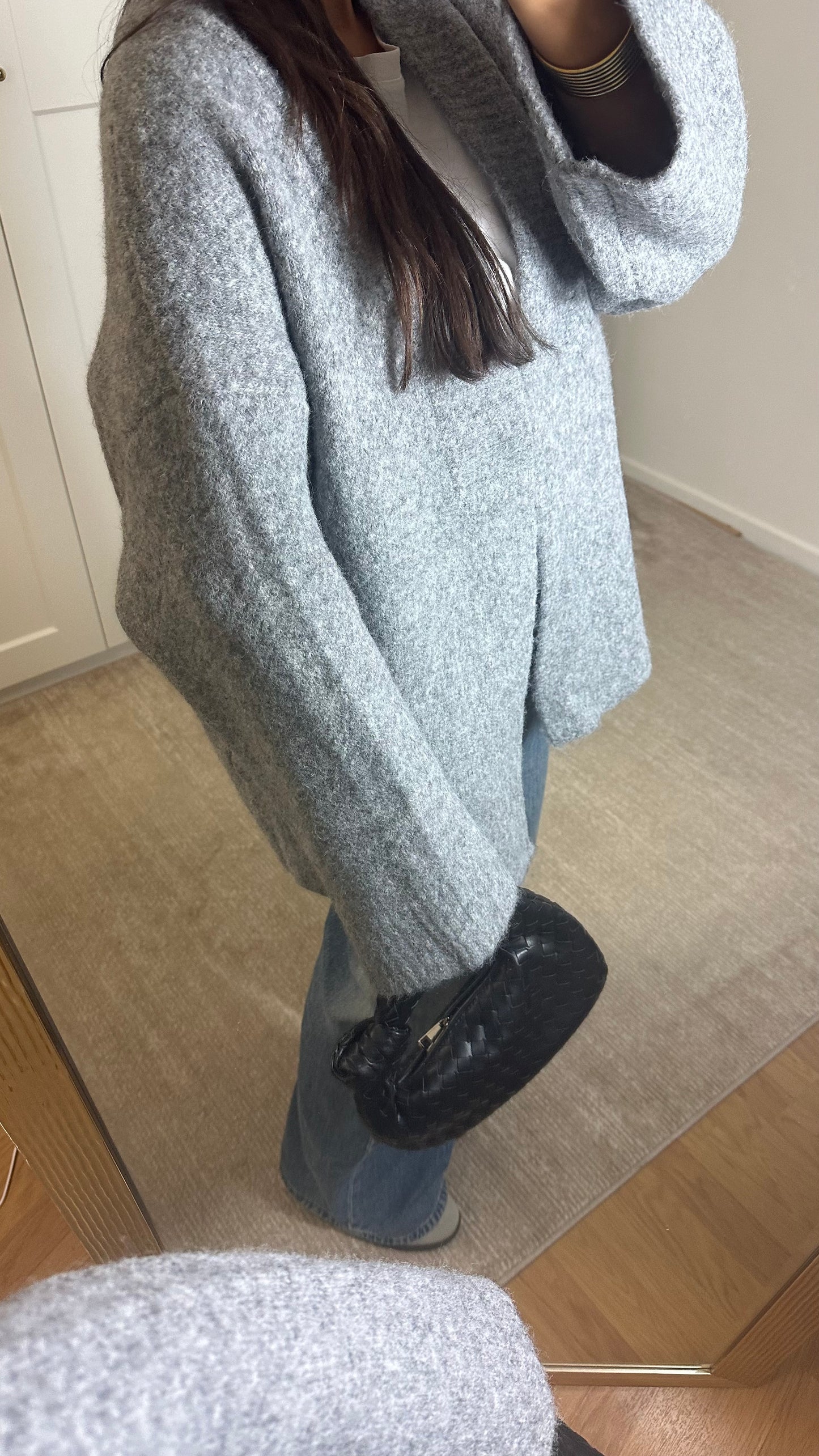 Cardigan Gris